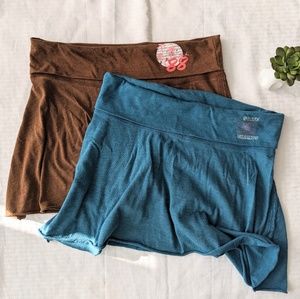 l.e.i. Short Yoga Skirt Set Medium